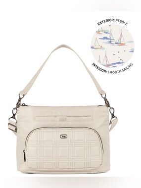 Lug Samba 2 Convertible Crossbody Bag NWT Pebble